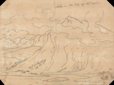 Lake on the Top of Mont Cenis by John Robert Cozens